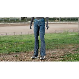 Women's Jeans Sneakers 1 3D model